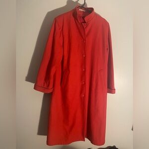 Vintage Misty harbor orange wool jacket 18